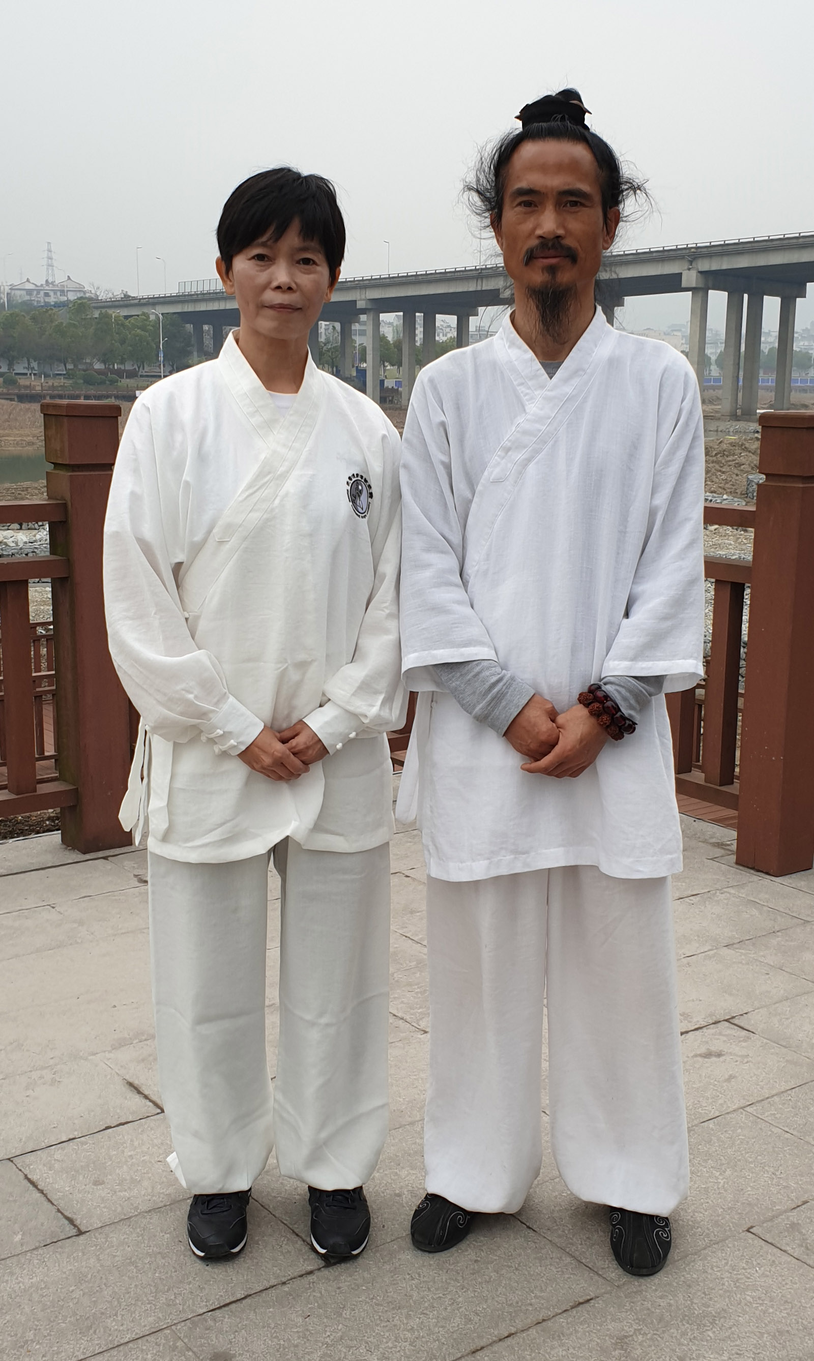 Taichi with Master Yuan Xiu Gang
